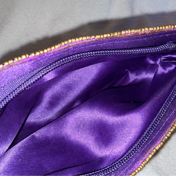 Clutch Bag, handmade and beaded clutch - Picture 5 of 11